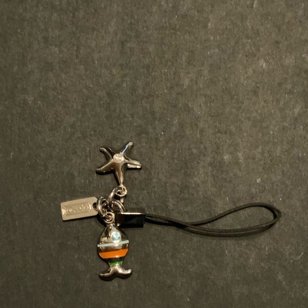 Coach Phone Charm